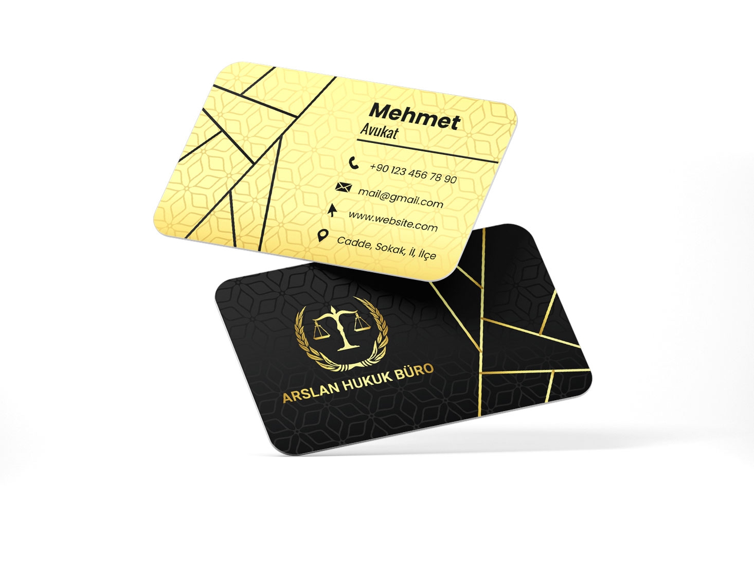 Avukat Kartvizit Baskı - 1000 Adet