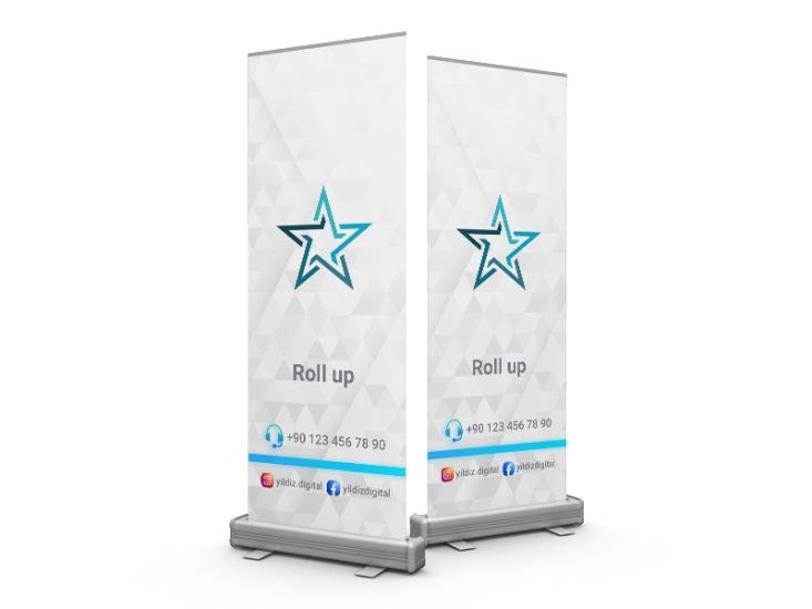 Roll Up Banner 85x200 cm